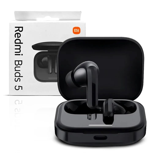[6941812744321] Auricular Bluetooth 5.4 Doble Xiaomi Redmi Buds 5 con Base Cargadora (Original)