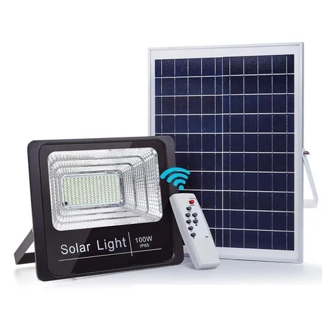 [7796350521434] Reflector con Panel Solar Legatus 100W IP66