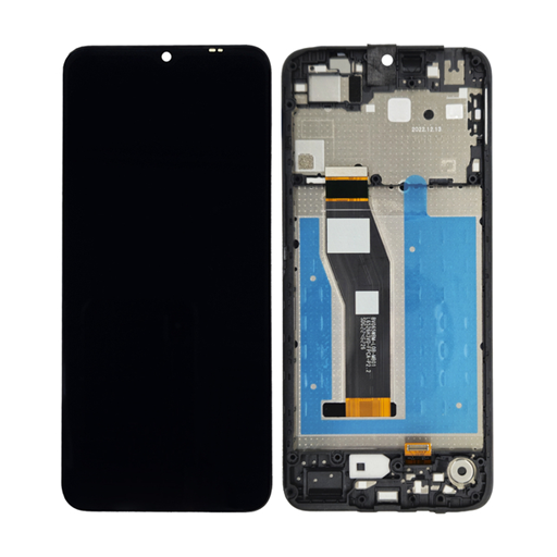 [505266] Modulo Motorola E13 con marco negro (ORIG Premium)