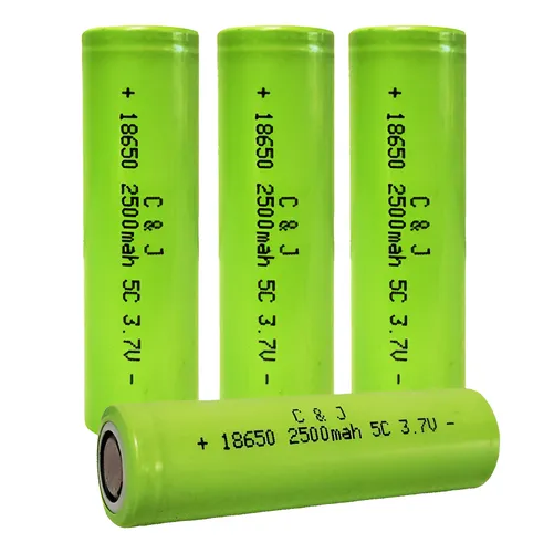 [LN920BL] Pila tactica / Bateria 18650 para Vapers 2500 mAh recargable 3.7v sin pin