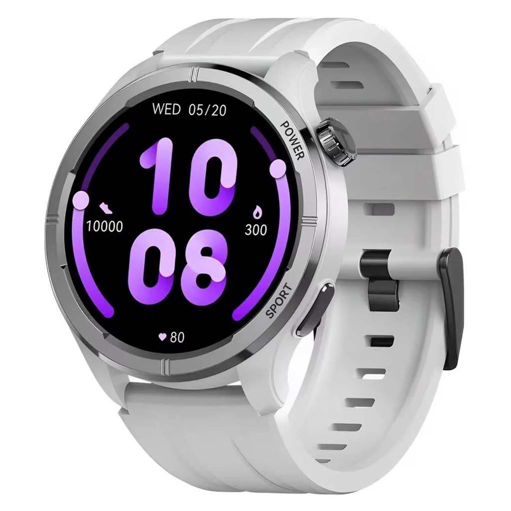 [6971664935301] Reloj Pulsera Smartwatch Haylou Solar Neo HF008 2 en 1 Gris (22mm)