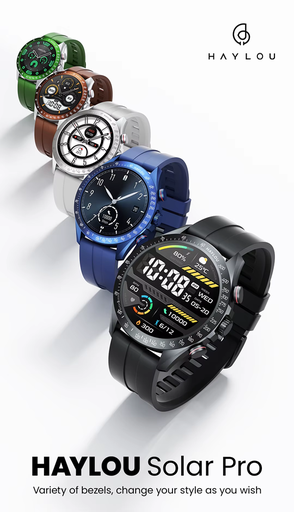 [6971664934717] Reloj Pulsera Smartwatch Haylou Solar Pro LS18 Gris