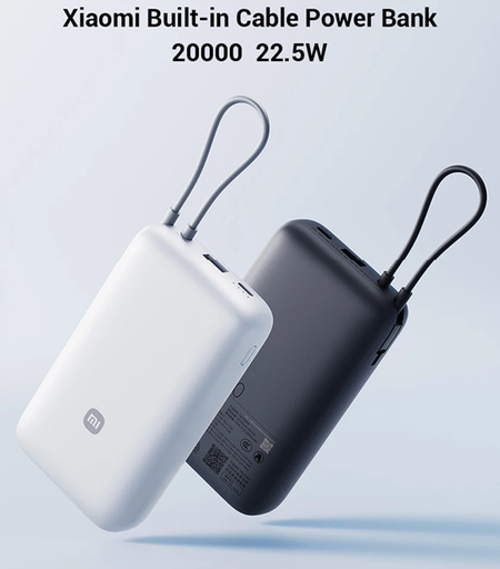 [6932554411817] Power Bank Xiaomi 20000mAh 22.5W Usb + PD + Tipo C PB2020MI