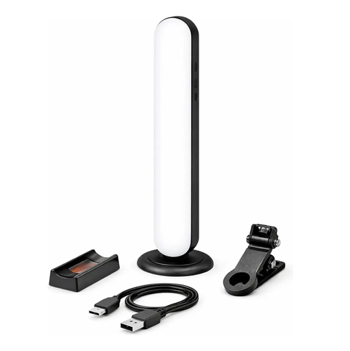 [6972025630217] Lampara Led Magnetica Recargable con Regulador de Intensidad K-21 (3 modos) 26cm