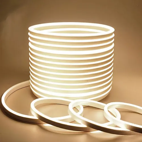 [LED-GJ1616W-12V 6290132575611] Tira Led Flexible Luz de Neon Blanco Neutro 12V (16*16mm) x mts