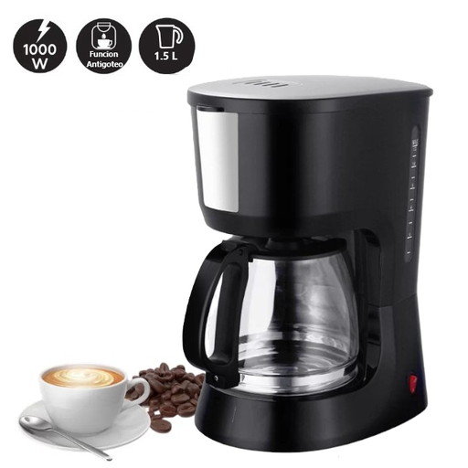 [0723540564756] Cafetera Electrica de Filtro 1,5lts Time K-113542