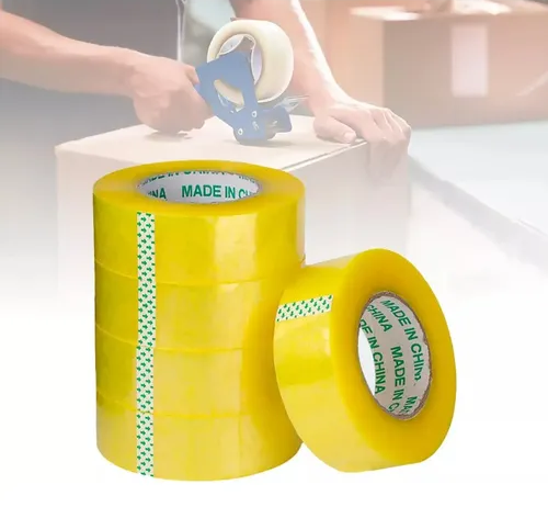 [505435 JD001] Cinta Transparente Ancha 5cm x 350m