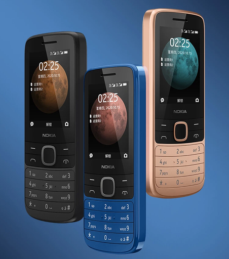 [6438409050465] Celular Nokia 225 TA-1279 Dual Sim 1.8" (Negro) 4G