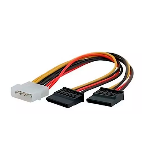 [CB099] Cable Sata a Molex Doble de Alimentacion Power