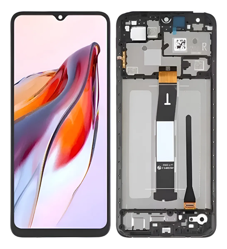 [505490] Modulo Xiaomi Redmi 12C con marco negro (ORIG Premium)