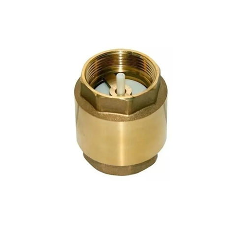 [1683] Valvula de Retencion Vertical a Resorte Bronce 3/4"