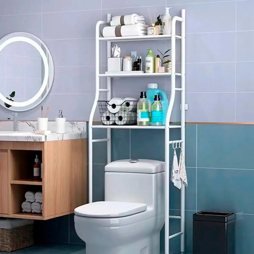 [505527] Organizador Rack Estantes para Baño (149x47x25cm) TW101