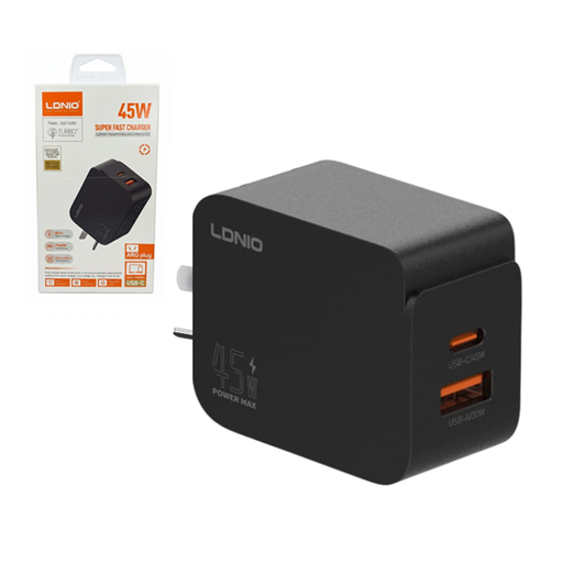 [7799135019973] Cargador Cabezal Carga Rapida QC3.0 + PD 33W LDNIO Q2