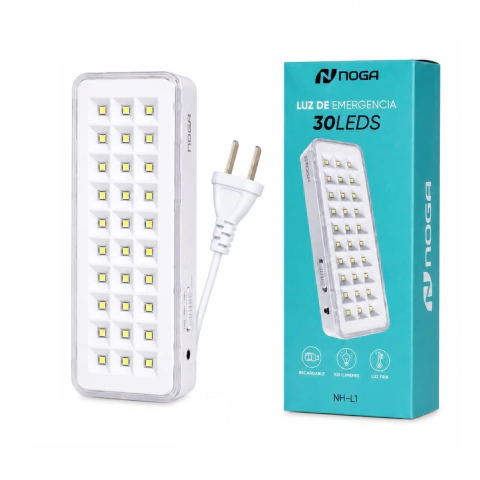 [7798137728395] Mini Luz de Emergencia 30 Led NH-L1 (15x5cm)