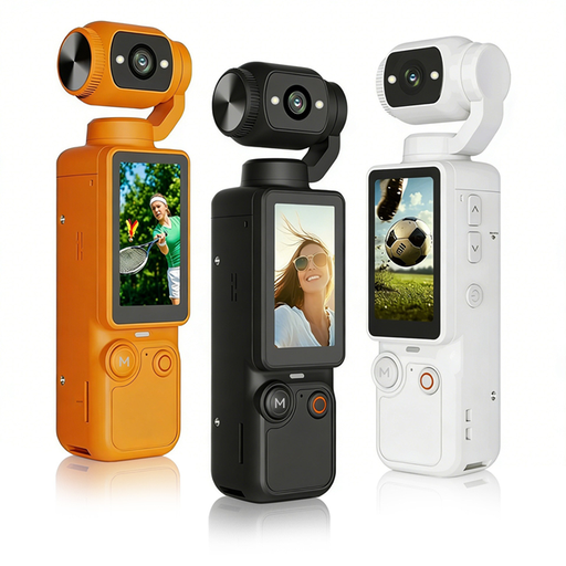 [0723540562875] Camara Portatil Estabilizadora para Videovlog 180° Q13