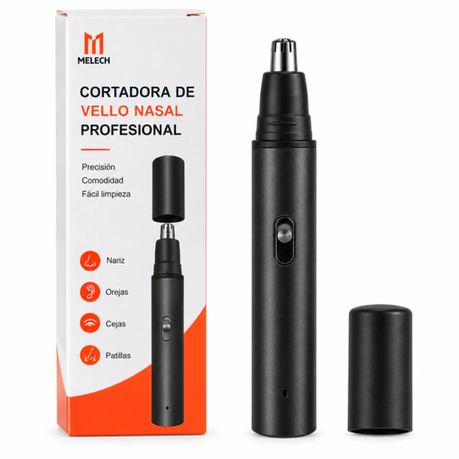 [7179441241112] Depiladora de Bello Nasal Recargable EL532