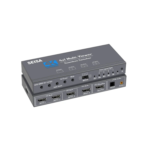 [6290132597989] Splitter Hdmi 1x4 4K SM-FG0401