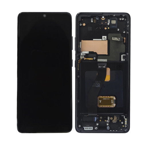 [302285] Modulo Samsung S21 Ultra con marco (OLED) RH
