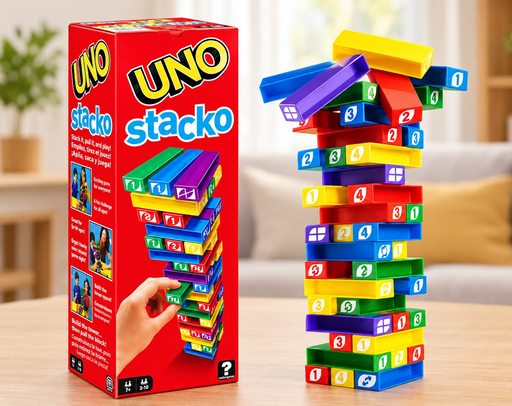 [6920010901491] Juego de Mesa UNO Stacko DX49-1